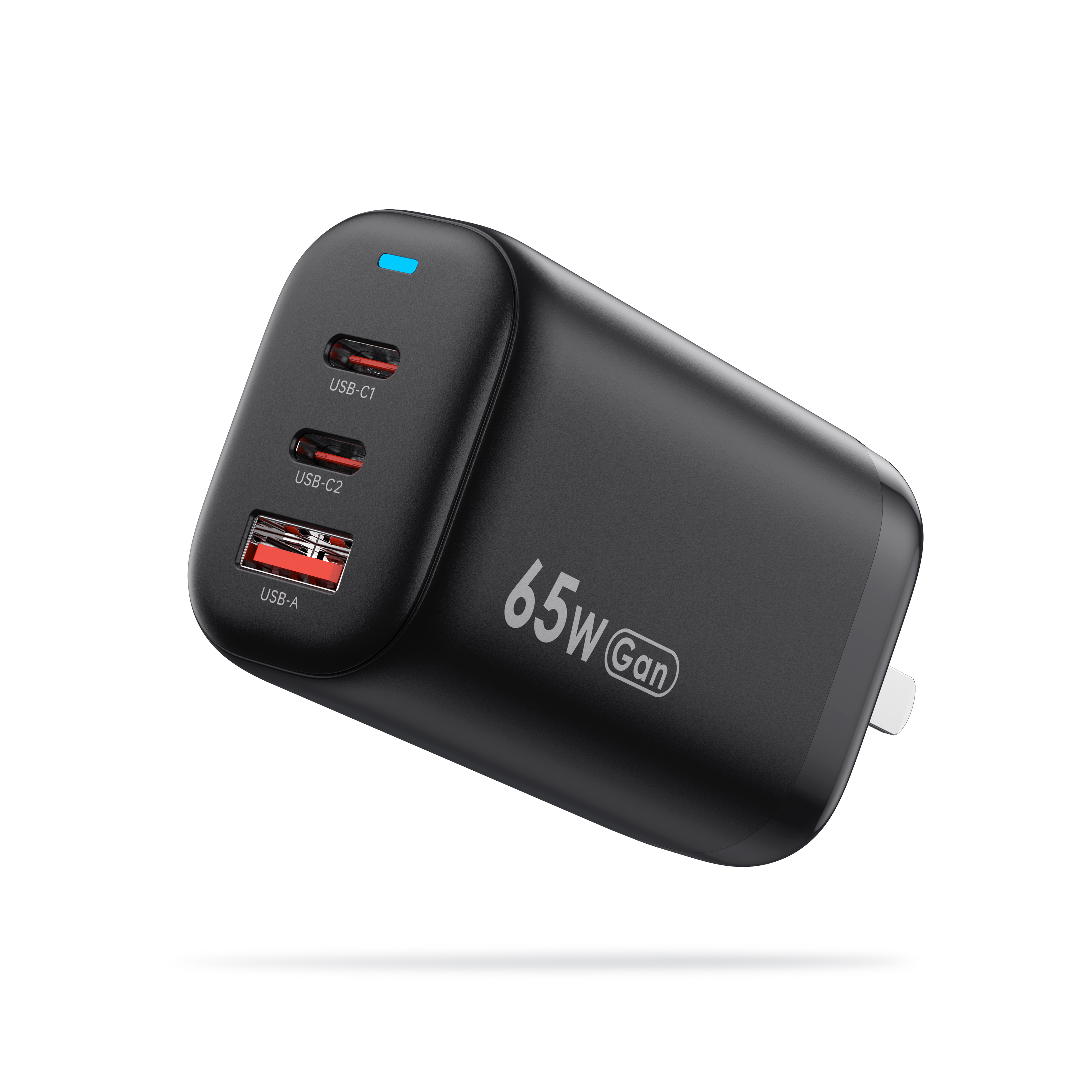 65W氮化鎵充電器，手機筆記本充電一個就夠啦！